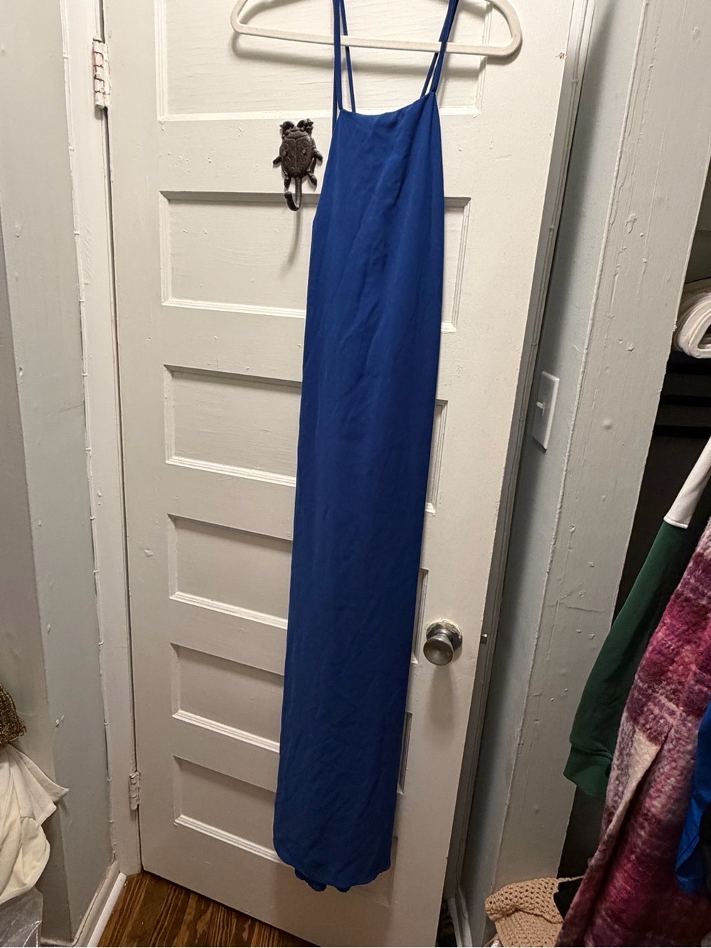 Fashion Nova Royal Blue Maxi Slip Dress